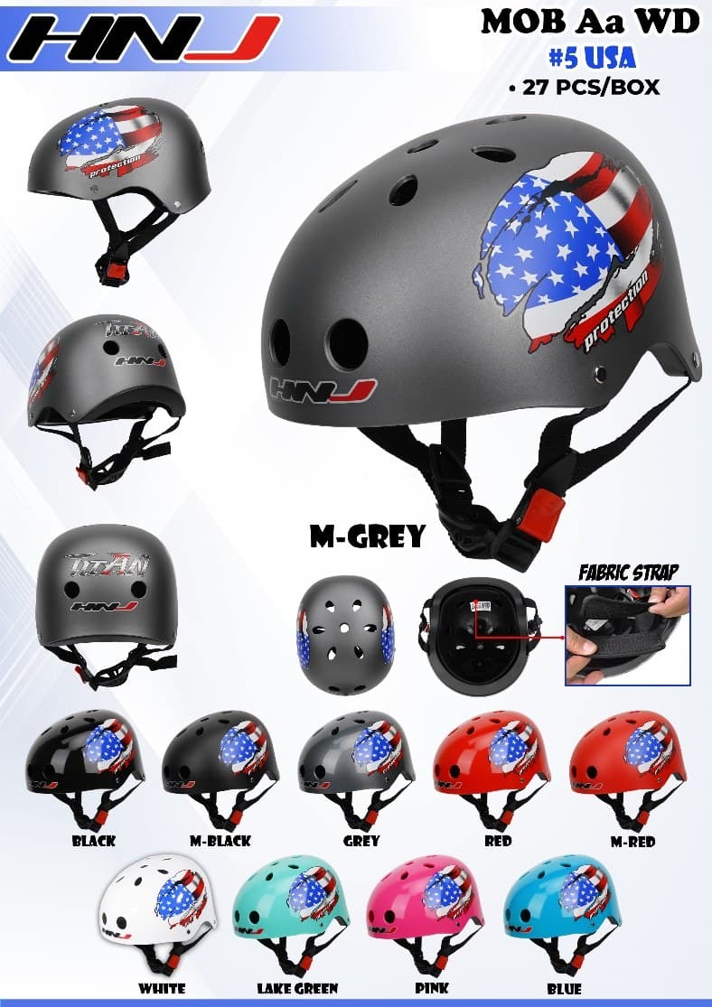Mob-aa W/D Kids Motorcycle Helmet