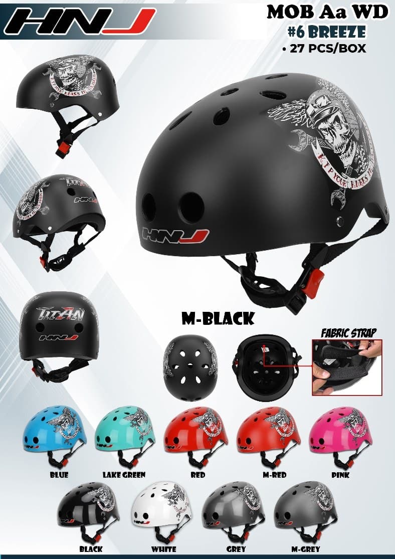 Mob-aa W/D Kids Motorcycle Helmet