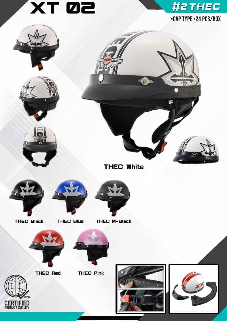 XT02 Kids Motorcycle Helmet